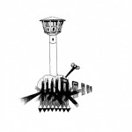 „untitled“, 2009, ink on paper, 20 x 30 cm