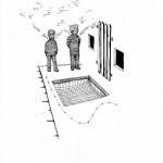 „untitled“, 2009, ink on paper, 20 x 30 cm
