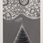 „untitled“, 2010, Oil on paper, 40 x 60 cm