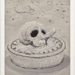 „Happy birthday“, 2010, Oil on paper, 40 x 60 cm