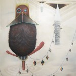„Harter Hahn“, 2010, Oil on canvas, 160 x 200 cm