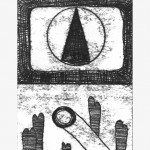 „untitled“, 2011, monotype on paper, 20 x 30 cm