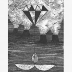 „untitled“, 2011, monotype on paper, 20 x 30 cm